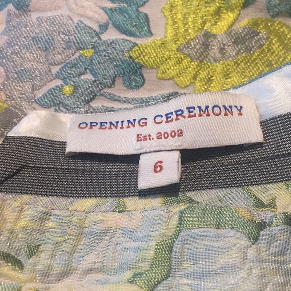 Opening Ceremony Floral Pencil Skirt 6 - Picture 3 of 3